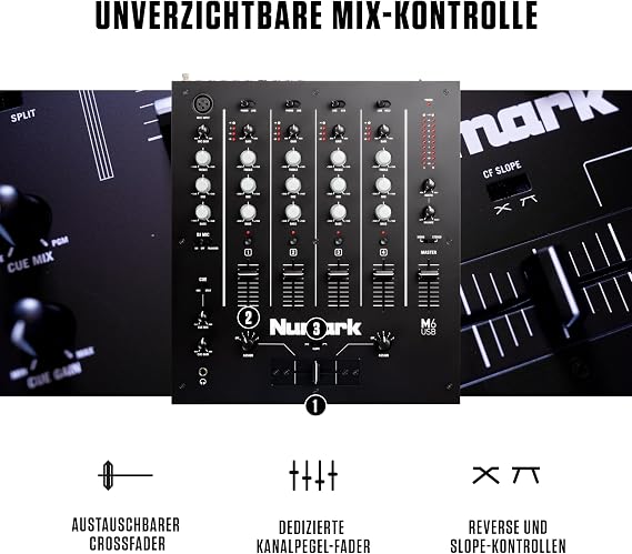 Numark M6 USB 4 Channel DJ Mixer