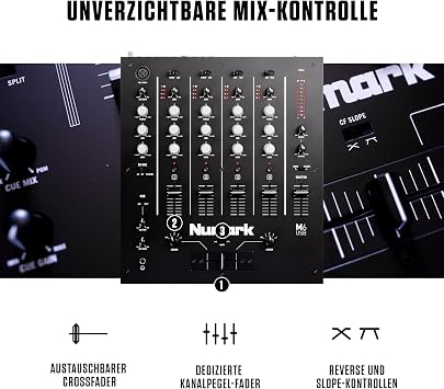 Numark M6 USB 4 Channel DJ Mixer