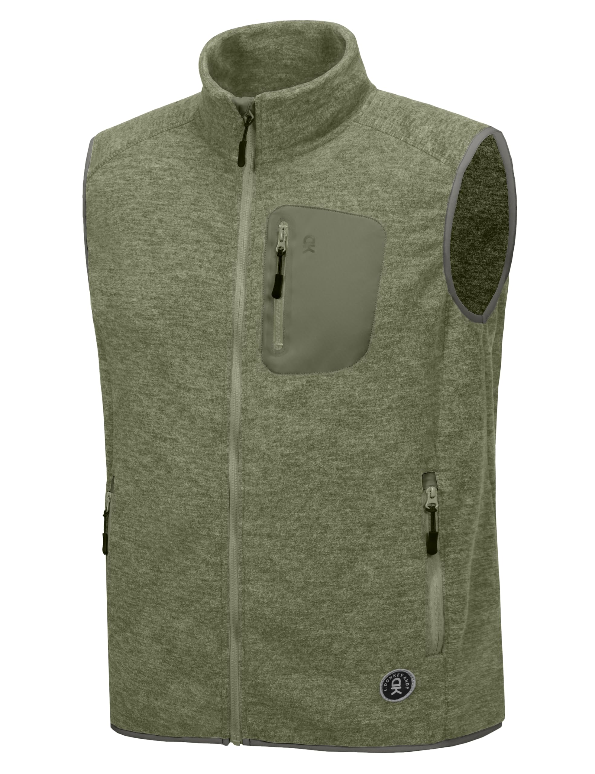Men's Casual Outerwear Vest Fleece Vest Lightweight Warm Sleeveless Jacket