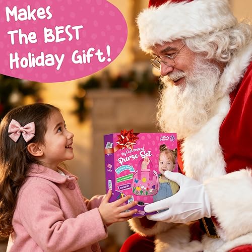 Miniatura 3 de Bolsa de juego para niños pequeños  Juguetes para niñas pequeñas de 2 a 3 años con accesorios, maquillaje de simulación, llaves, teléfono