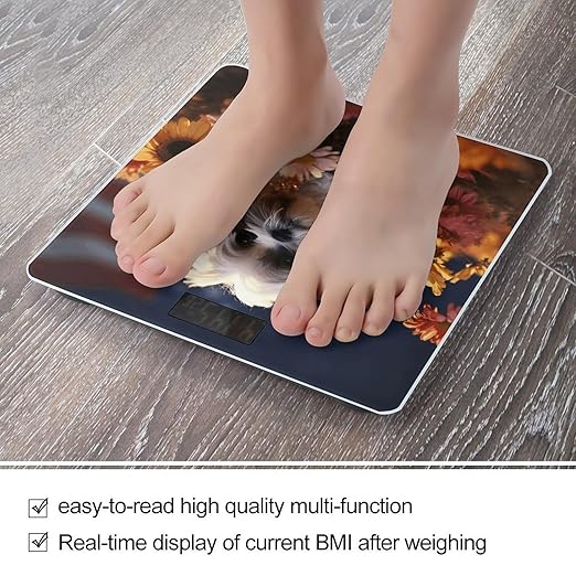 Báscula Digital Shih Tzu para Peso Corporal LED Brillante miniatura 5