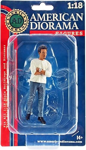 Miniatura 3 de American Diorama Figura 8 de Car Meet de 3 pulgadas para modelos a escala 1/18 76333