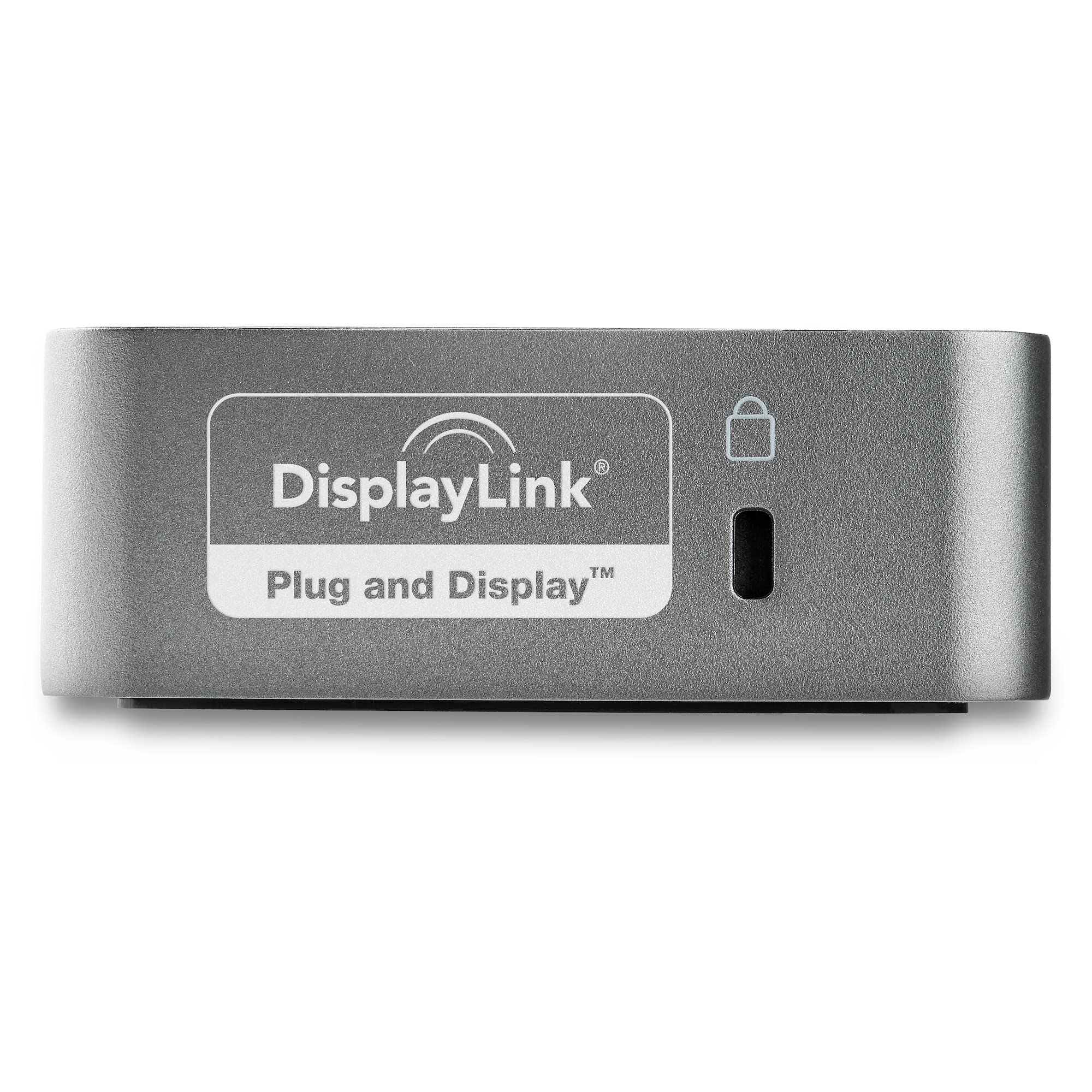 StarTech Docking Station USB-C DisplayLink Doppio HDMI 1080p, 65W PD, GbE | Doppio Monitor 1080p, Spina EU, 1x USB-C e 3x USB-A, Ethernet Gigabit, USB 3.0