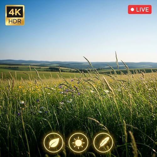 Green Meadow 4K – Countryside Relax Ambience Fire TV