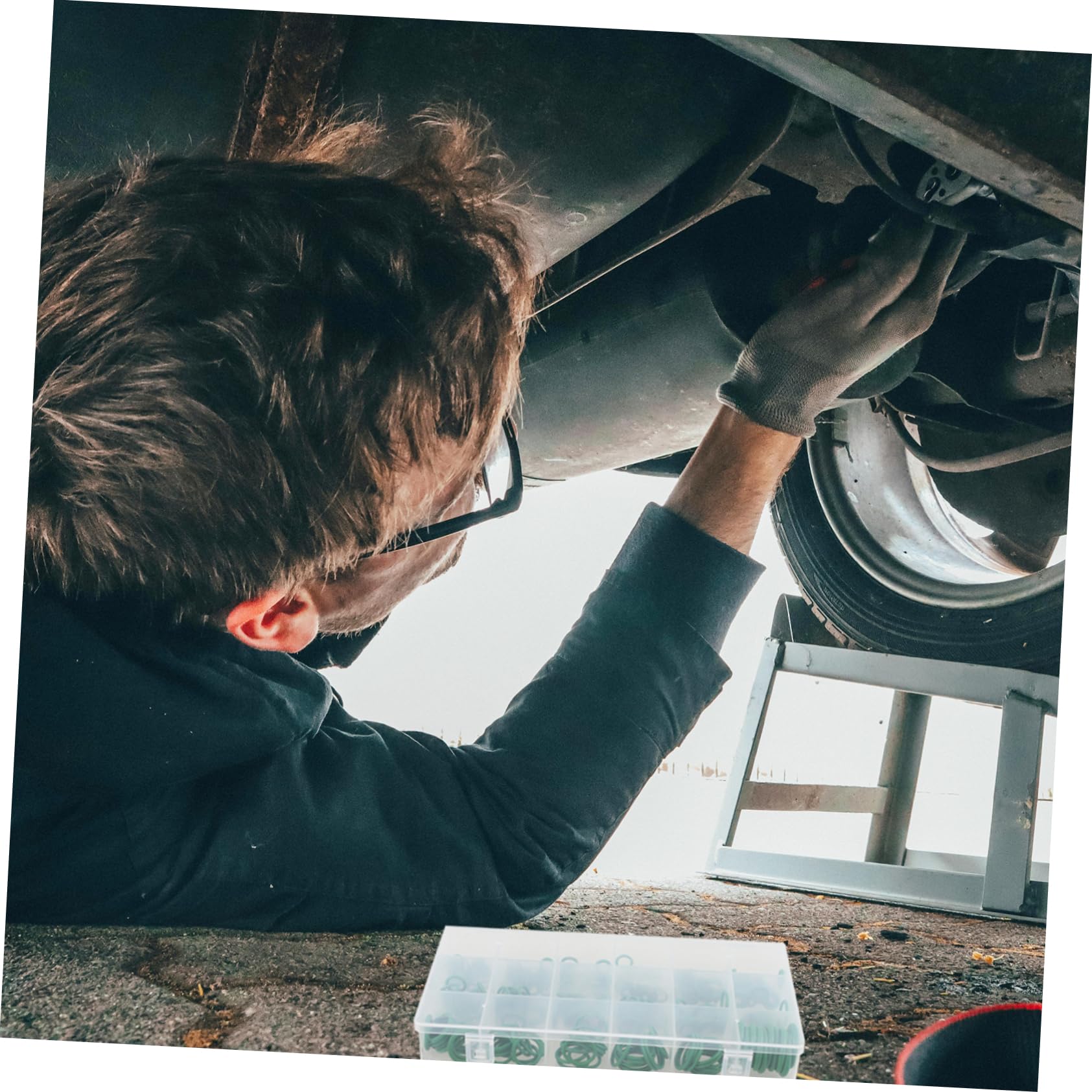 O-ring per impianti di climatizzazione, Set di guarnizioni in gomma for condizionatore d'aria for auto da 1350 pezzi