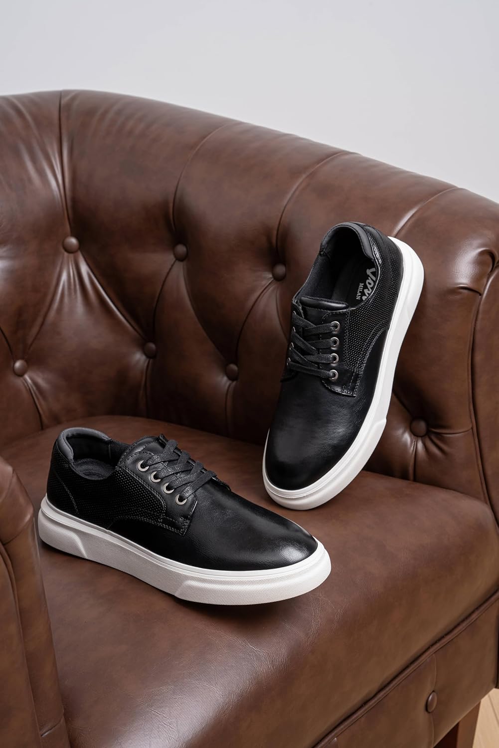 Vostey Men's Casual Shoes Fashion Sneakers Breathable Business Sneakers for Men - Image 4