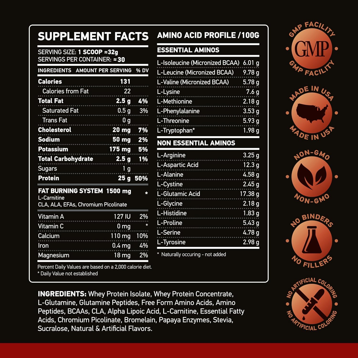 100% Lean Whey Complex 2 pounds