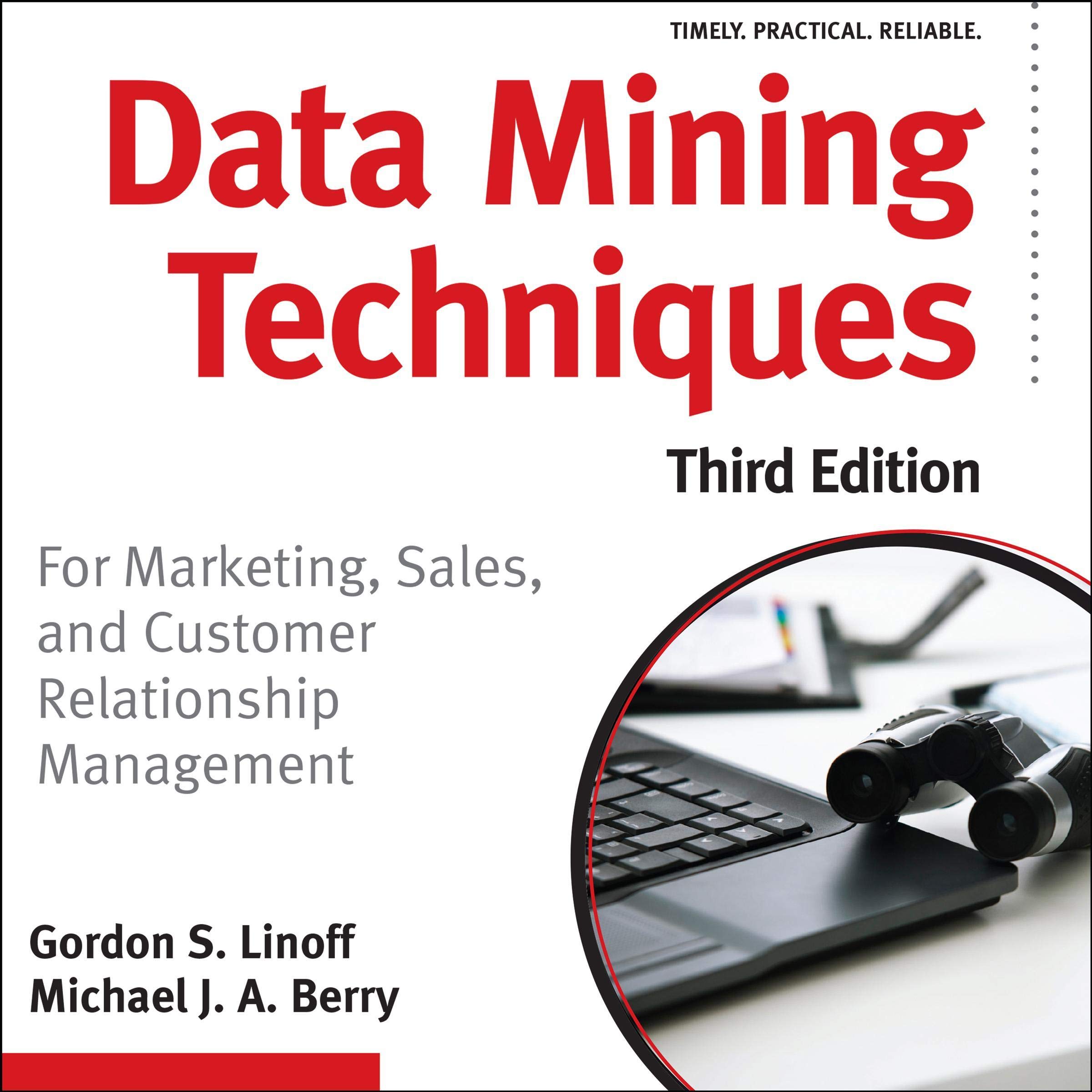 Cover art for Data Mining Techniques, Third Edition