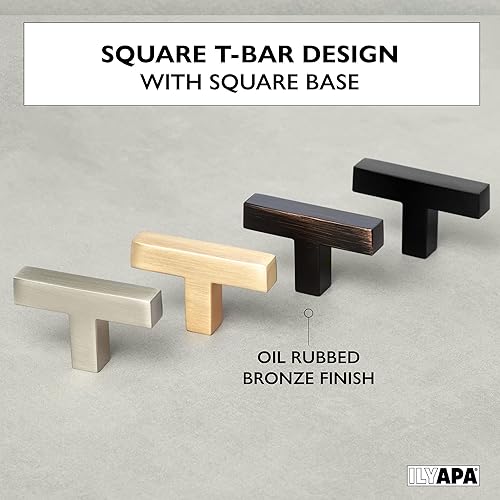 Miniatura 4 de Ilyapa - Pomos para gabinete  muchos estilos diferentes y cantidades de paquete para elegir.