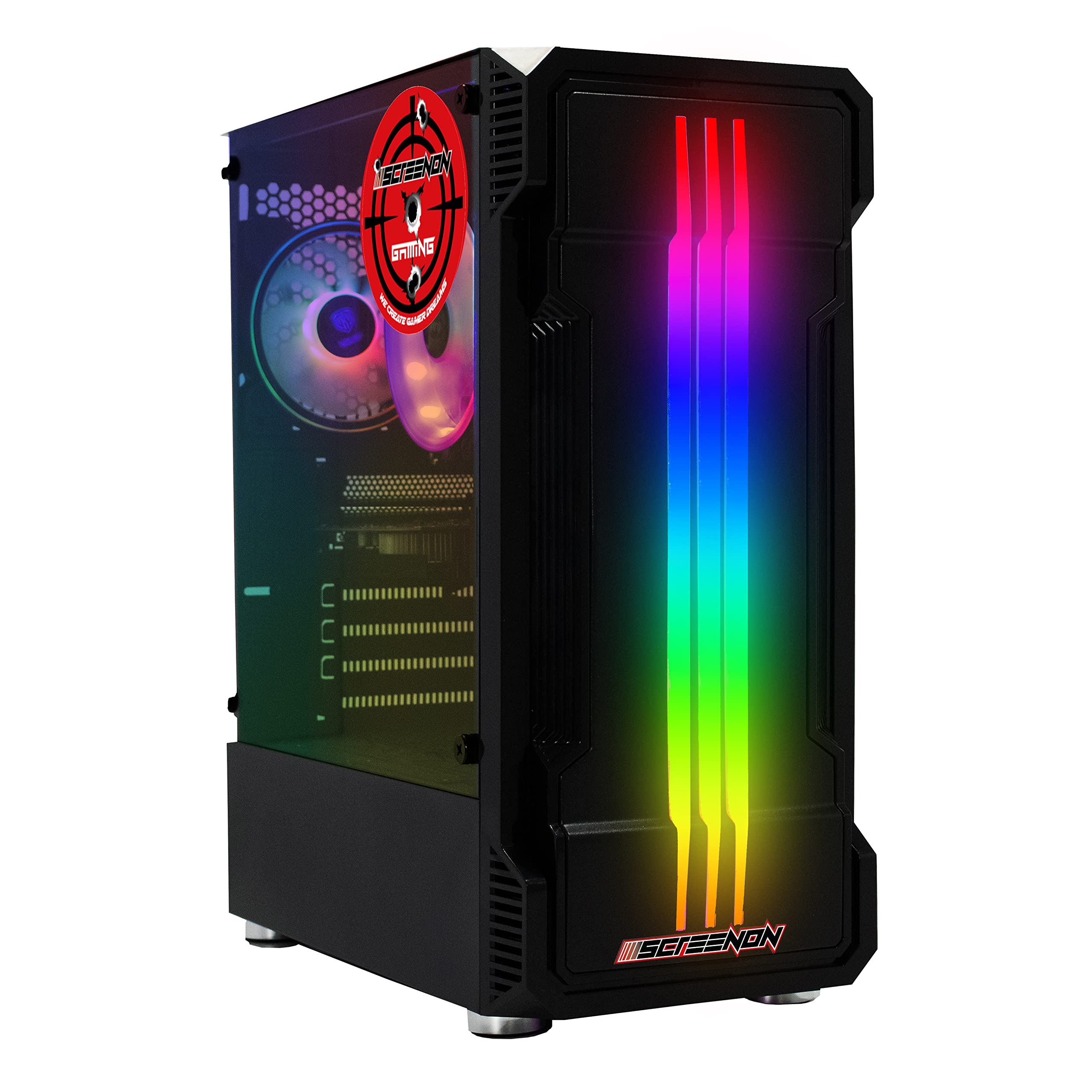 PC Gaming Ryzen 3 3200G • Radeon Vega 8 2Gb grafische kaart • 16Gb RAM DDR4 • 512GB m.2 • Windows 11 Pro • WiFi • Gamer-pc