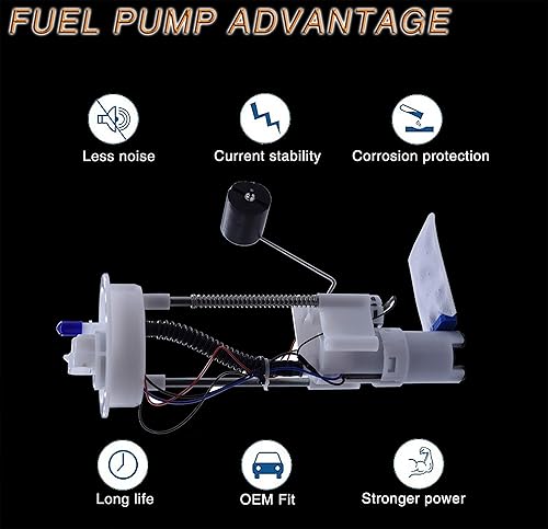 Miniatura 10 de FOKES Conjunto de bomba de combustible eléctrica con sello de tanque de repuesto para Polaris RZR 4 800RZR 800RZR S 800RZR 570, reemplaza a OEM #