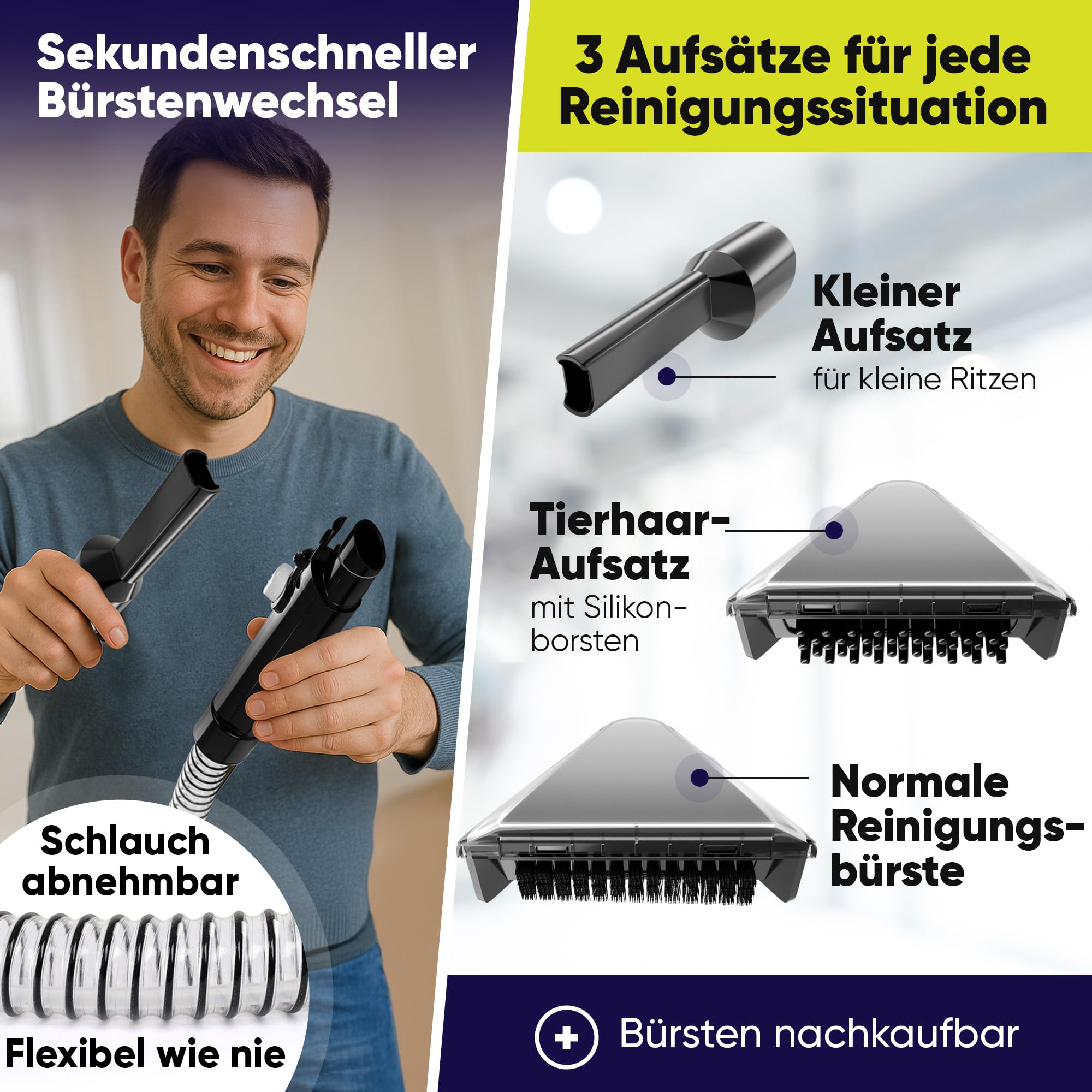 Nasssauger Polsterreiniger Gerät Waschsauger PRO14WS | Nasssauger [550W Profigerät] Auto, Nass Trockensauger | Burgfels Waschsauger PRO14WS Nassauger Teppichreiniger