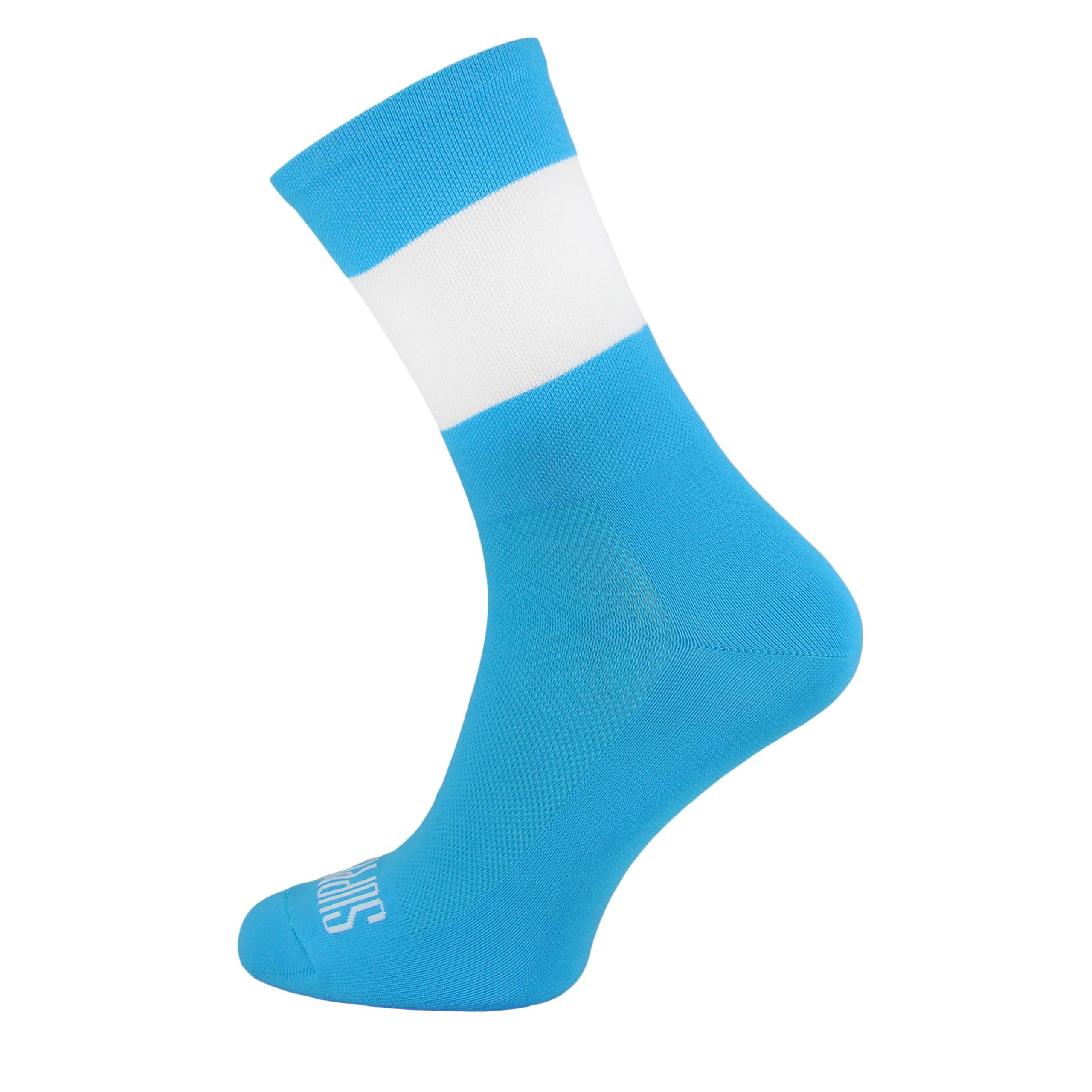 SUPPORT calzini da ciclismo da uomo tecnologia traspirante antiscivolo accessori monocolore