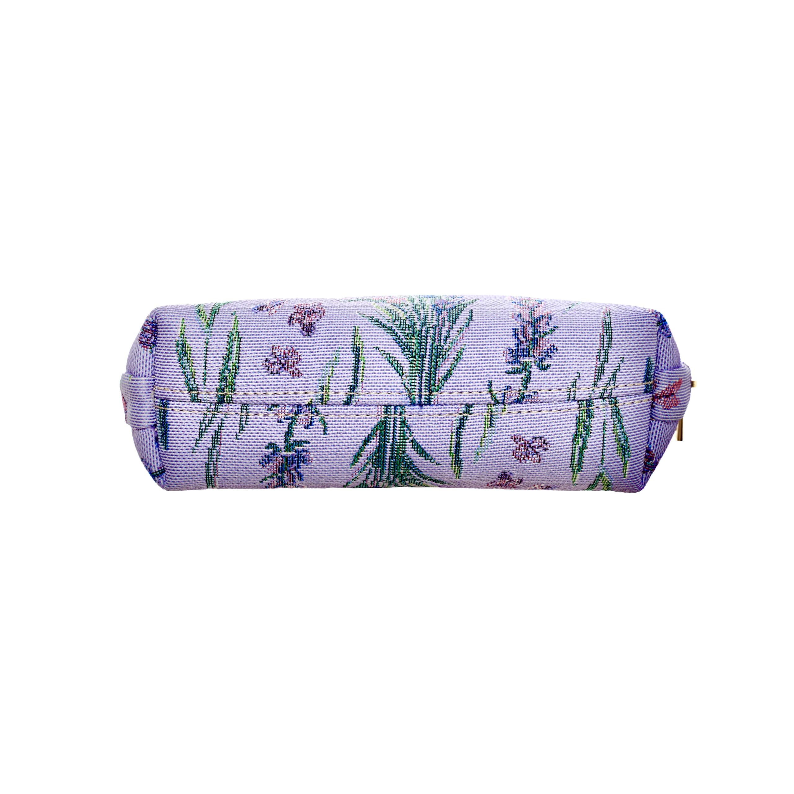 Signare Tapestry Cosmetic Bag Makeup Bag for Women (Lavender) - Image 2