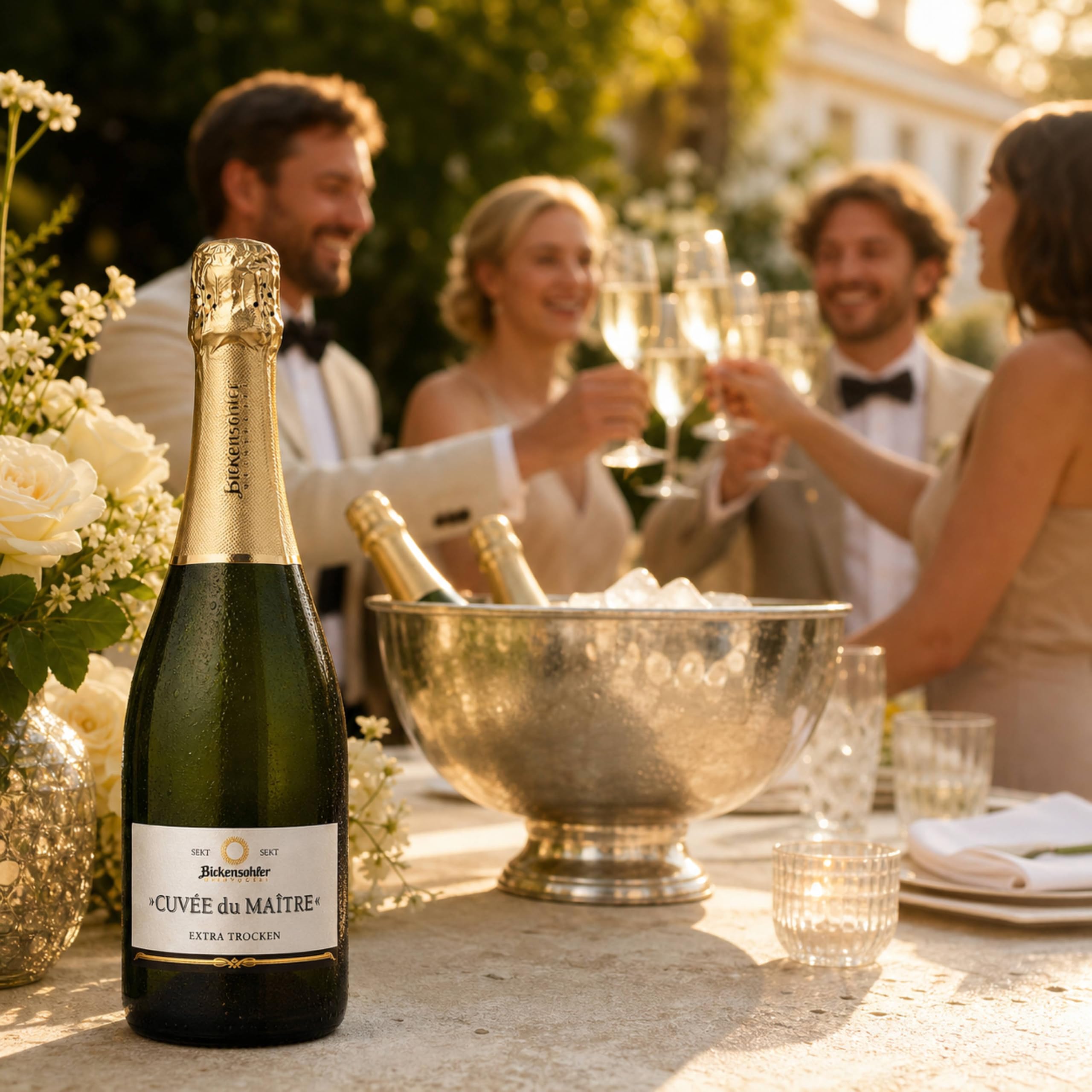 Bickensohler Sekt Probierpaket (6 Flaschen) – je drei Flaschen Cuvée du Maitre und Mysterious Pinot Noir Blanc de Noir – Winzersekt vom Kaiserstuhl