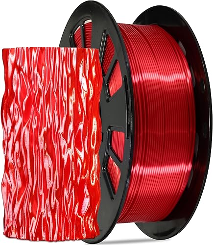 Filamento de impresora PLA 3D de 0.069 in (1.75 mm), carrete de 2.2 lbs (1 kg) de material de impresión 3D, apto para la mayoría de impresoras FDM