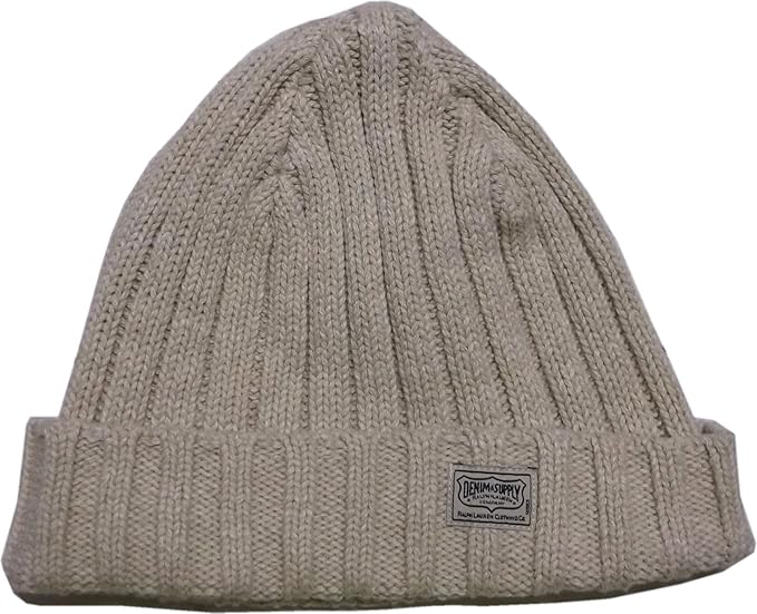 Amazon デニム サプライ ラルフローレン ニットキャップ ニット帽 オフホワイト Denim Supply 056 並行輸入品 ニット 通販
