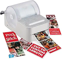HP Sprocket Panorama Instant Color Label & Smartphone Photo Printer - Portátil - Personalize impressões 5 cm x 0,12 cm - 23 cm em fotos Zink Sticky-Back - Crie tiras de cabine de fotos e designs