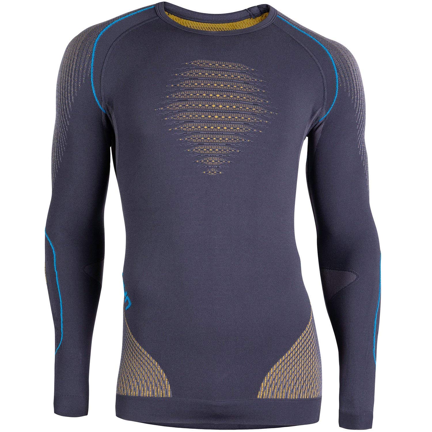 Uyn Bleu Sous-Vãªtements Manches Longues Evolutyon Man Blue