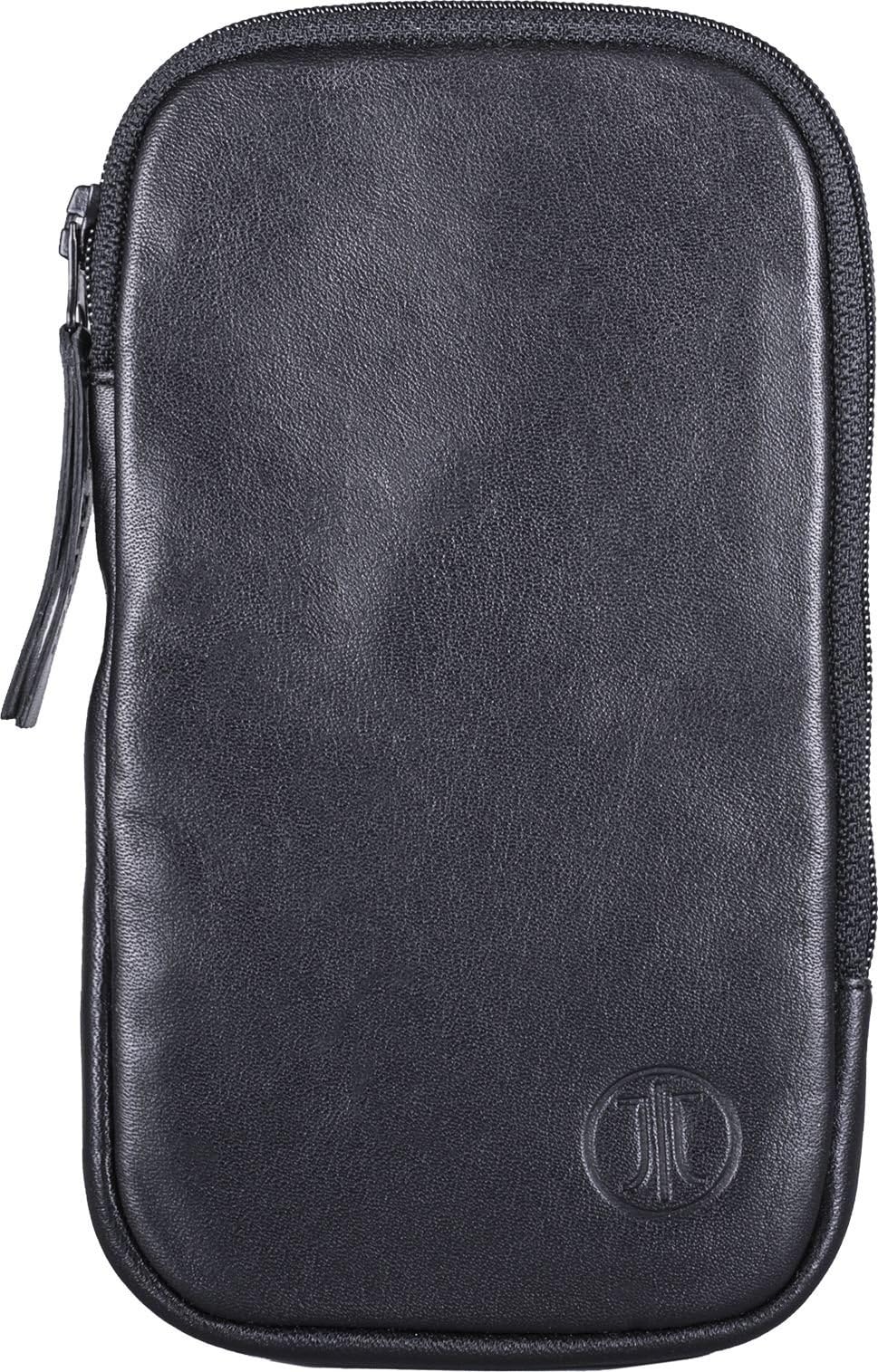 JT Berlin SoftCase Leder for Apple iPhone 6S Plus, Samsung Galaxy Note 5, OnePlus 2 etc. [From 5,1" | Genuine leather | Handmade | Zipper] - 10032