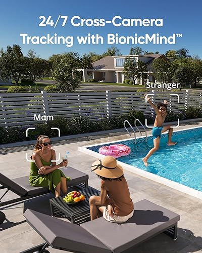 Miniatura 5 de eufy Security eufyCam E330 (profesional) Kit de 2 cámaras, sistema de cámaras de seguridad 4K para exteriores, grabación 247, enchufe, NVR Wi-Fi, IA