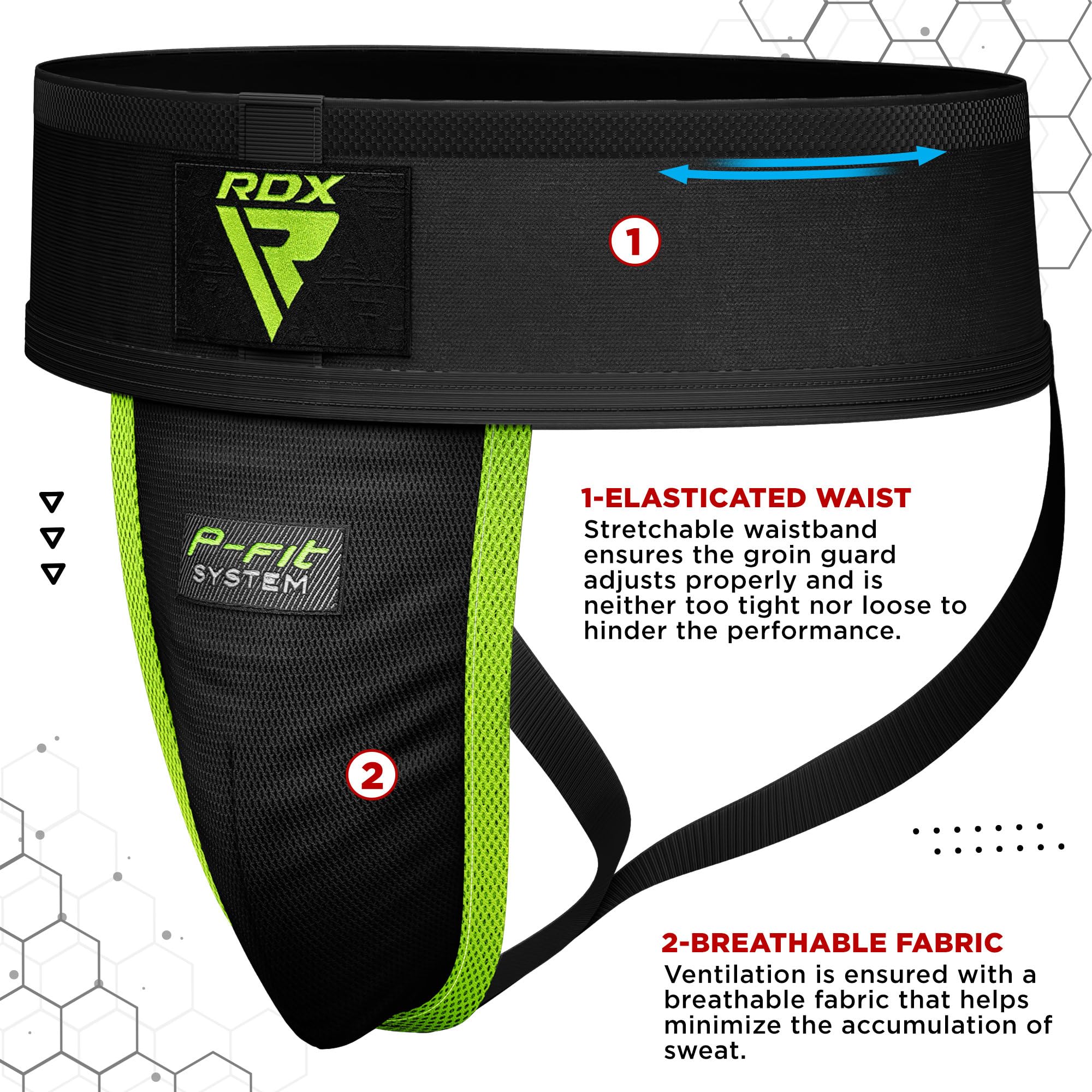 RDX MMA Inguine Protezione Uomo Boxe Conchiglia Protettiva Sport Sospensorio Arti Marziali Muay Thai