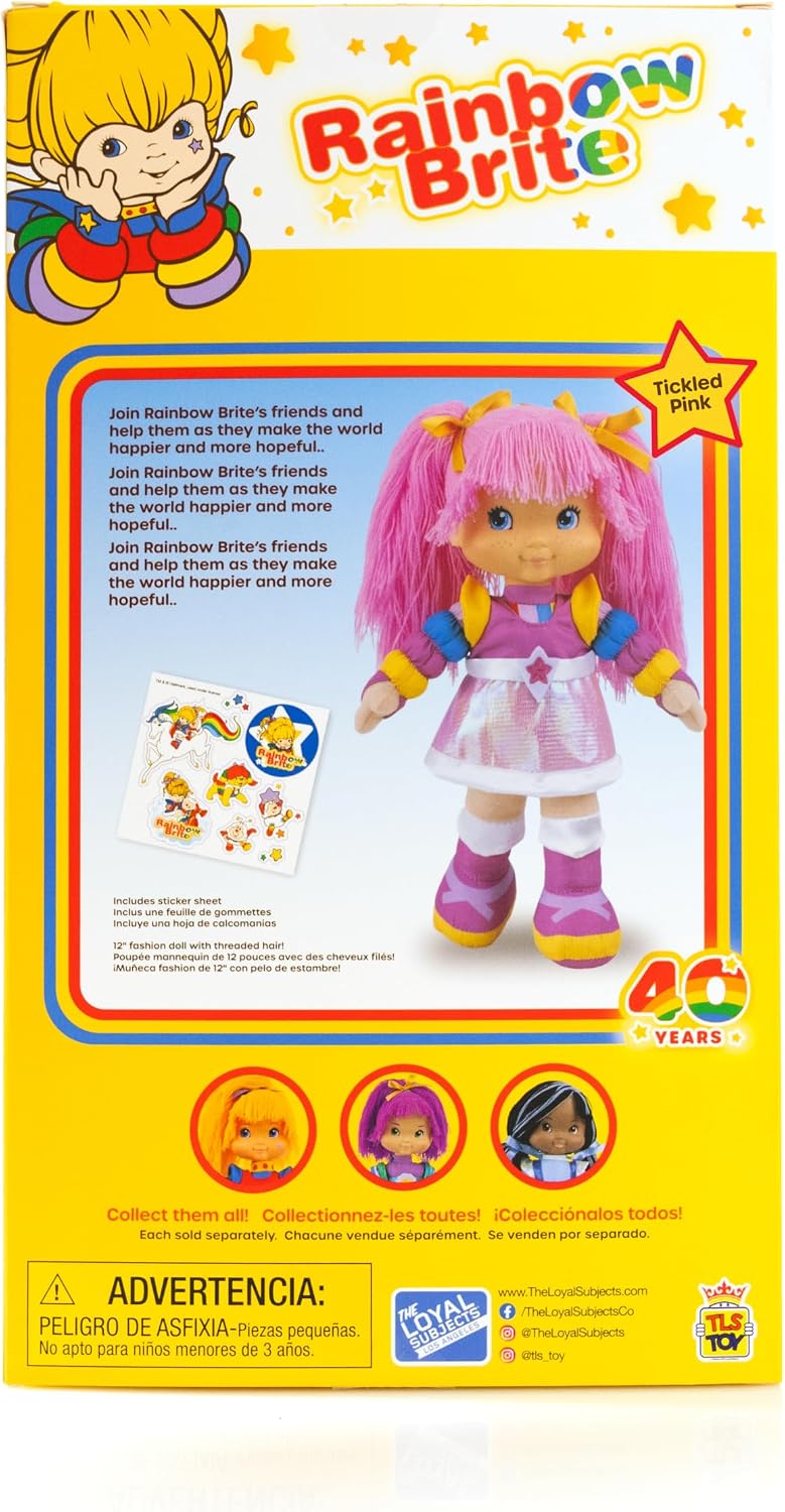 Rainbow Brite 12-inch Tickled Pink Doll