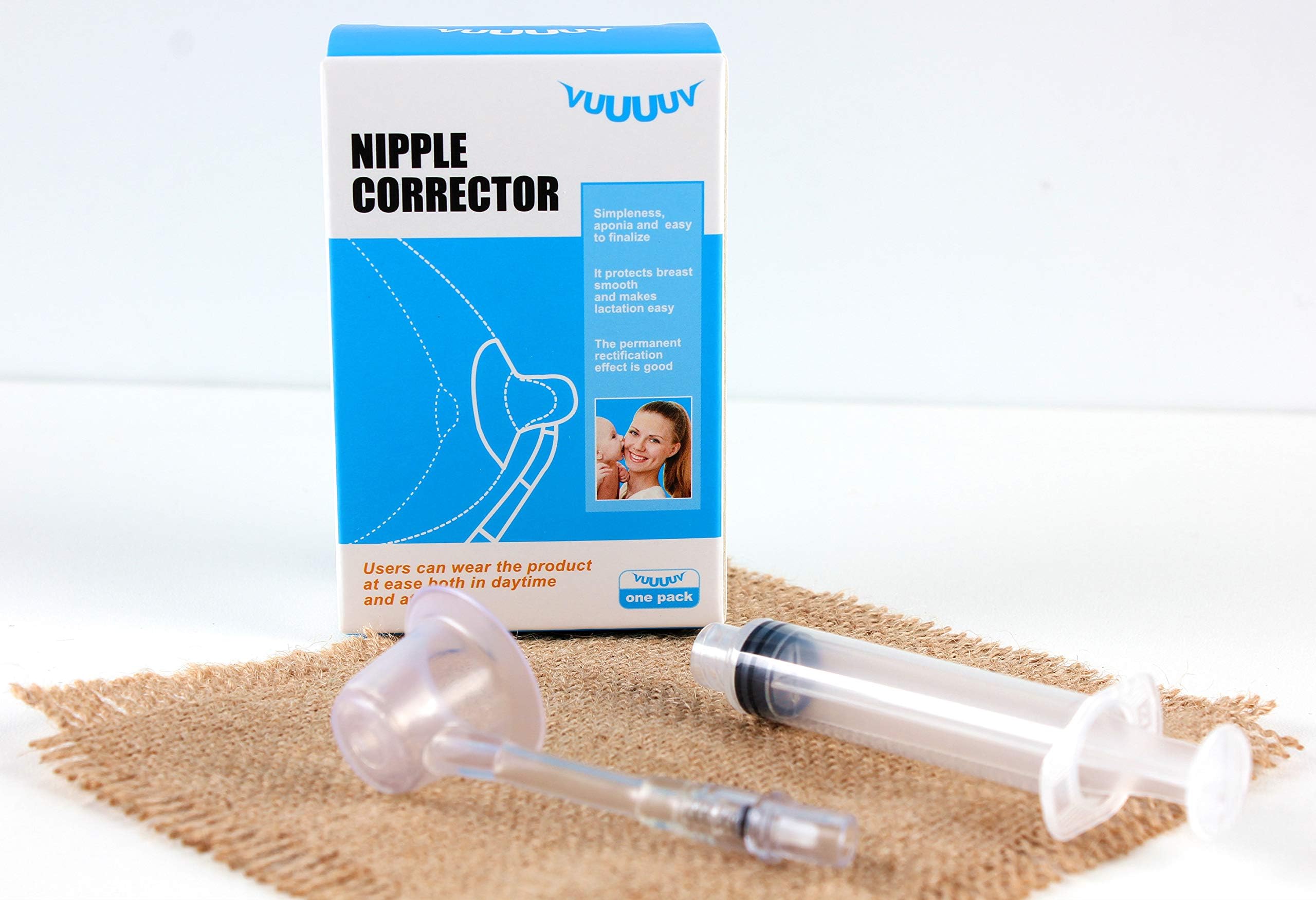 vuUUuv Adjusting and Traction Device for Pregnant Woman and Lactating Mother Which Remedies Nipple Retraction and It Also is Appropriate for the Maiden