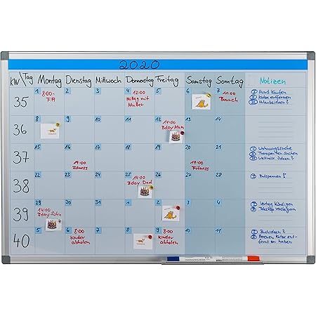 Planning Magnetico Annuale - 60x90 Cm - Foto 3