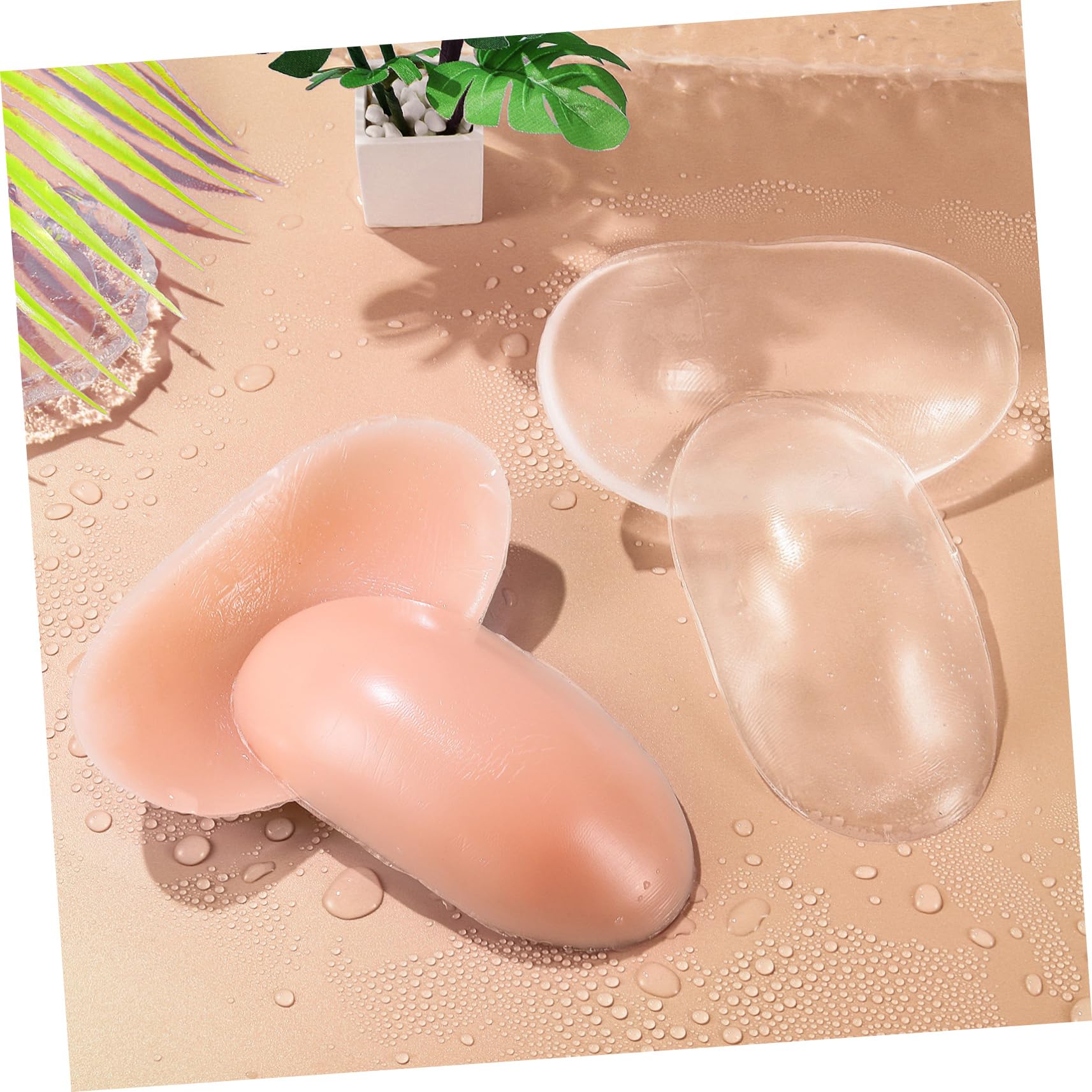 GALPADA Silicone Shoulder Pads 4 Pack Reusable Shoulder Pads for Women Shock Resistant and Anti-slip for Sports