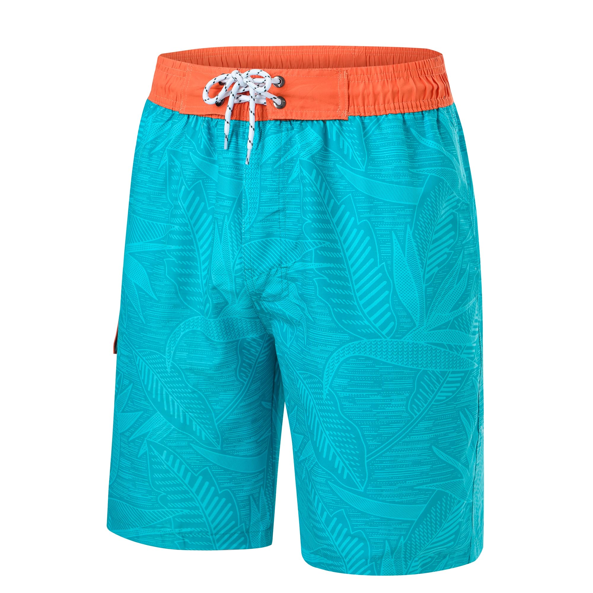Twfxfeiw Bañador Hombre Corto Ropa Hombre Secado Rápido Natacion Bañadores de Playa con Cordón, Bañadores de Natación Hidrófugo, Bañadores de Surf con Forro de Malla, Transpirable&Secado Rápido