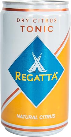 Dry Citrus Tonic Water by Regatta Craft Mixers, Voted Best Tonic at the 2023 Sip Awards.