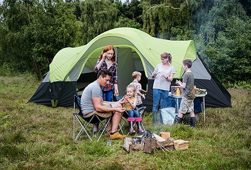 Miniatura 5 de UNP Tienda de campaña para 10 personas, tiendas familiares, fiestas, tienda de campaña para festivales de música, grande, fácil de instalar, 5