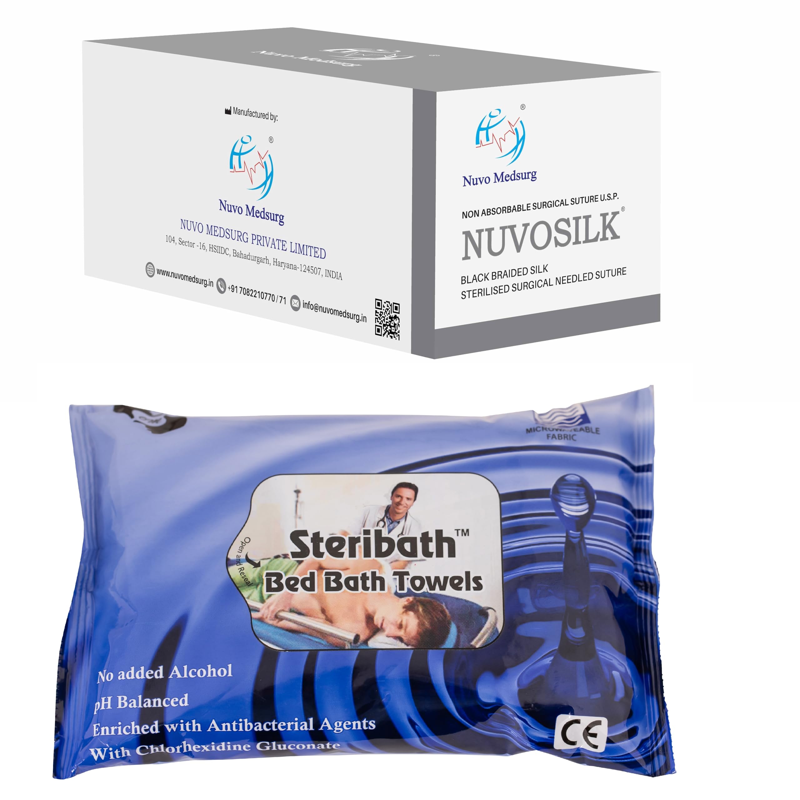 NUVO MEDSURG NUVOSILK Black Braided Coated Silk Sutures (Code No NM5063) - Pack of 12 Foils (B09MZB7PWL) Amazon Price History, Amazon Price Tracker