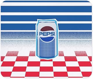 Pepsi Flashback Can Mousepad Non-Slip Rubber Gaming Mousepad