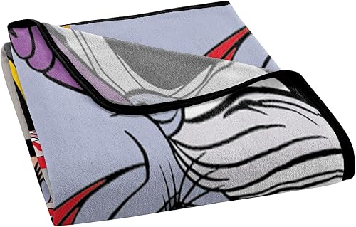 Miniatura 2 de Northwest Disney Villains Micro Raschel - Manta de 46 x 60 pulgadas, Retratos del mal