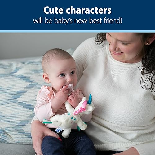 Miniatura 10 de Dr. Brown's Natural Flow - Opciones anticólicos + biberón estrecho de 8 oz8.5 fl oz + juego de regalo encantador con pezones de flujo lento de nivel