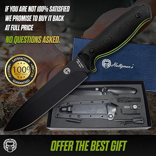 Miniatura 7 de 1095 Bushcraft - Juego de cuchillos de supervivencia 1095