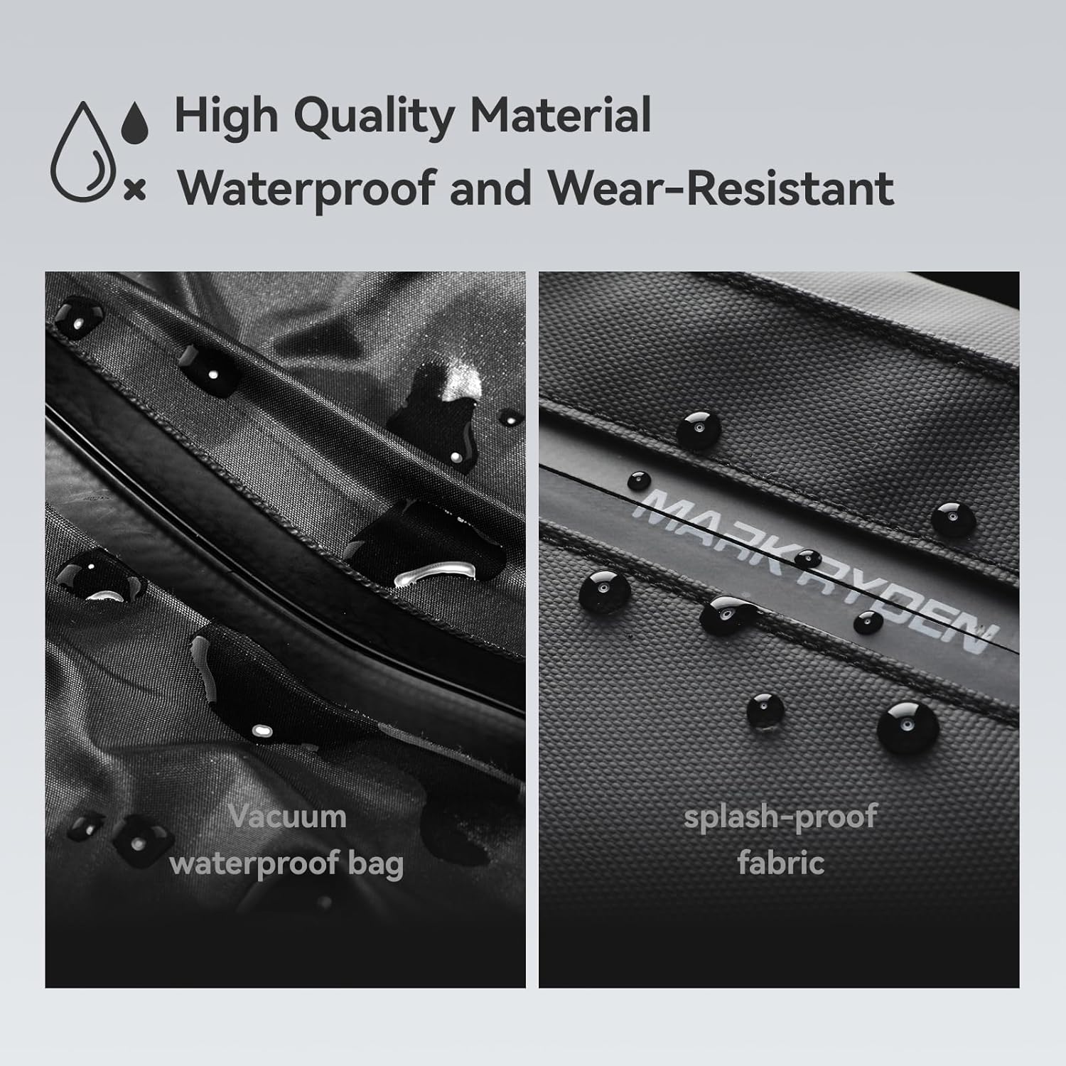 MS Mark Ryden Vacuum Backpack Travel with Pump | 50% More Space Saving for Travel | Waterproof Compression Backpack - Image 7