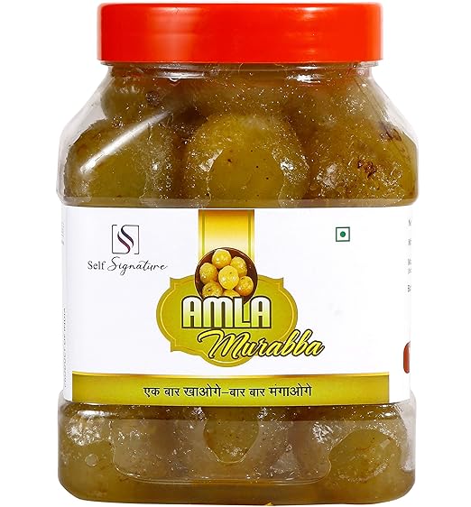 Self Signature Home Made Healthy Amla Murrabba (Amla Murabba)