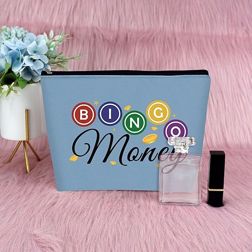 Vista 27 de Sfodiary Bingo Game Lover Gift Bingo Dinero Maquillaje Bolsa Casino Amantes Regalo para las Mujeres Cosméticos Bolsa de Bingo Jugador de Bingo