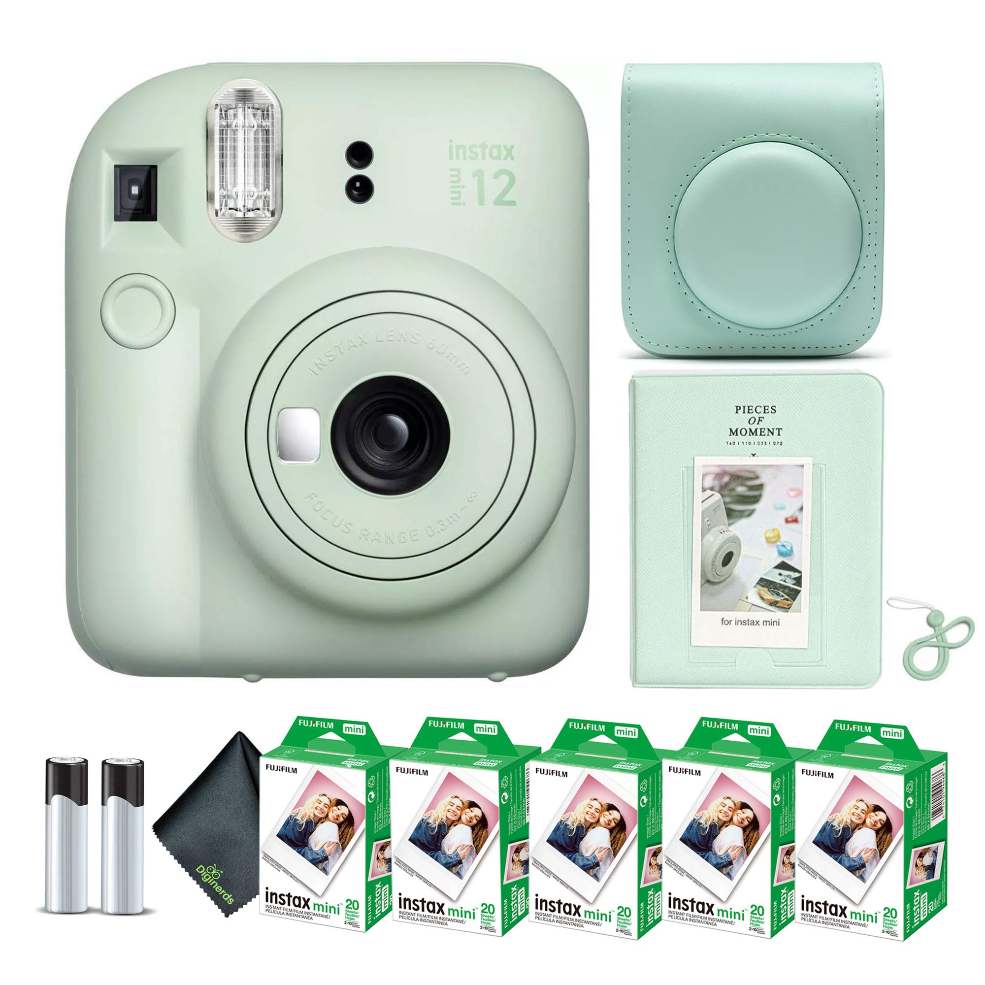 Amazon | 富士フイルム Instax Mini 12 インスタントカメラ ミント