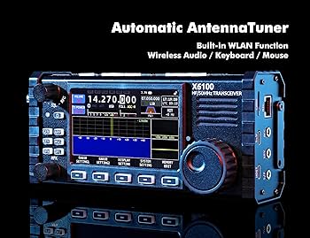 Amazon.com: Xiegu X6100 HF Transceiver SDR HF/50MHz Full
