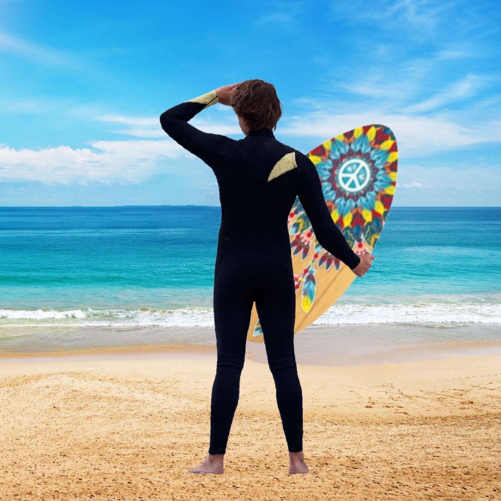 Skimboard für Anfänger Erwachsene Wassersport Strandspielzeug Holz Skim Board