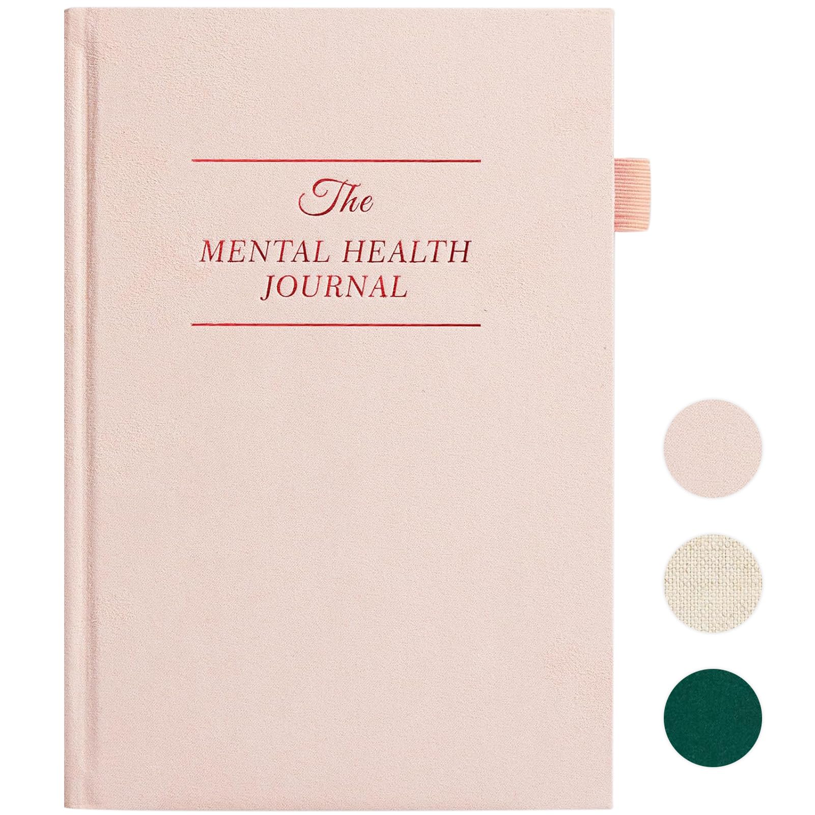 Mental Health Journal for Women and Men - Anxiety & Guided Journal with Mood & Habit Tracker - Take 5 Minuets Everyday - 91 Days Self Care Journal