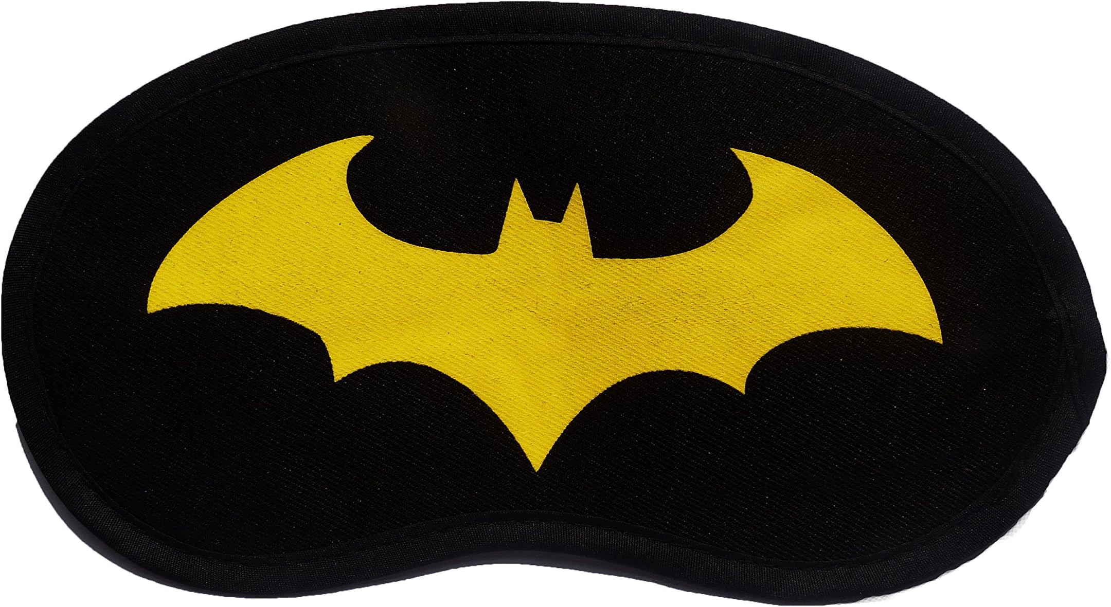 Jenna Yellow Bat Cartoon Face Sleeping Eye Mask