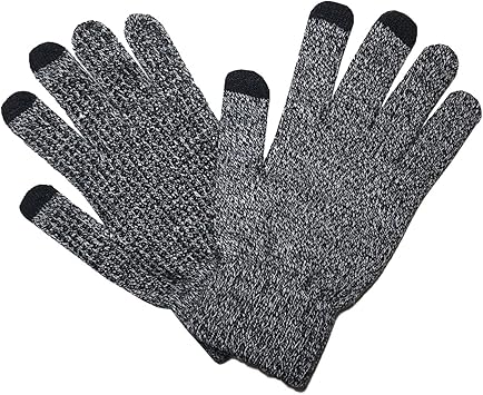 Amazon Co Jp Buzzxselection バズ セレクション 手袋 スマホ対応 防寒 ニット おしゃれ メンズ レディース Gb002 01 ダークグレー 服 ファッション小物