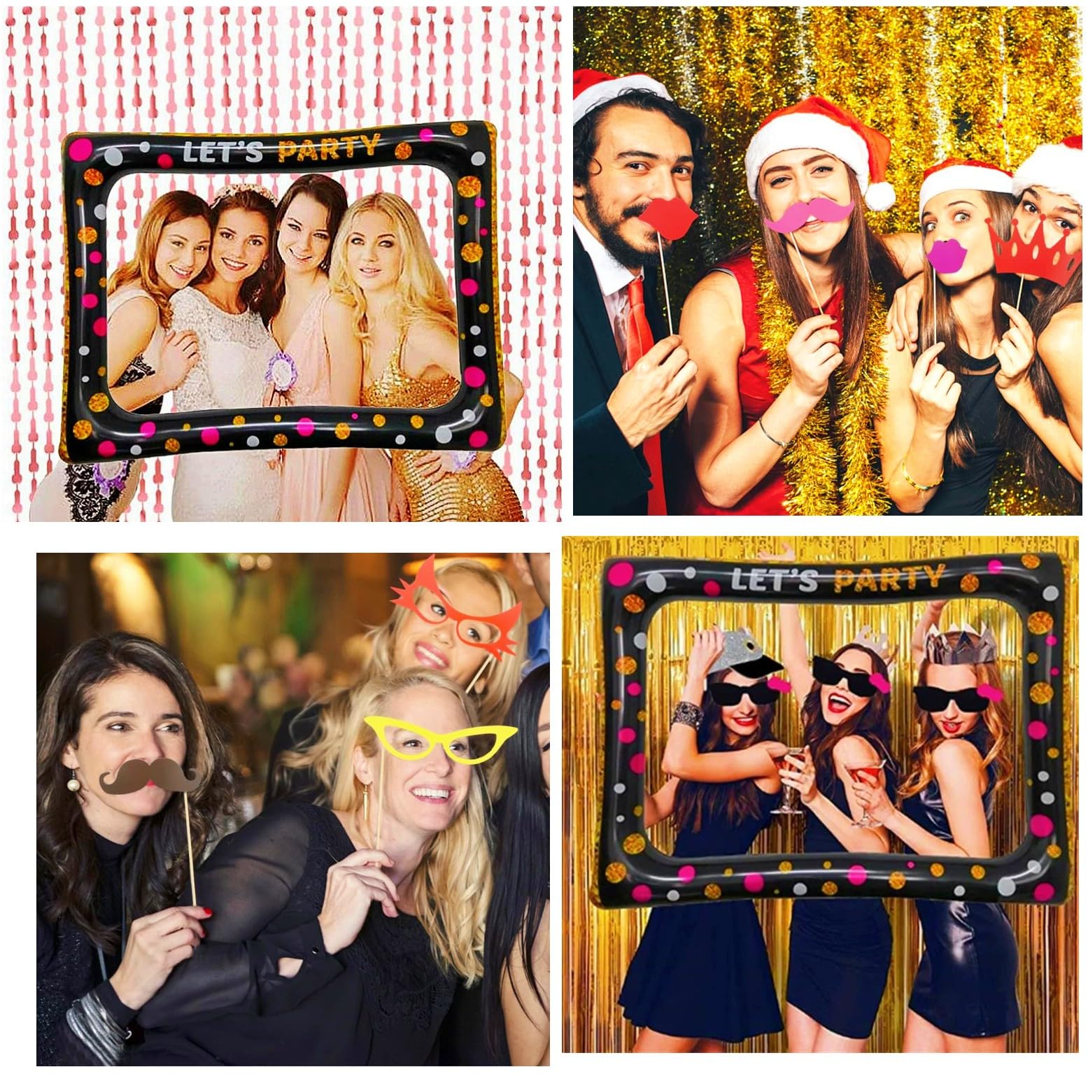 40 stuks party photo booth props foto rekwisieten lip mond foto-accessoires fotoautomaat rekwisieten DIY fotorekwisieten set voor carnaval, bruiloft, verjaardag, kerstfeest decoratie 40 stuks party photo booth props foto rekwisieten lip mond foto-accessoires fotoautomaat rekwisieten DIY fotorekwisieten set voor carnaval, bruiloft, verjaardag, kerstfeest decoratie