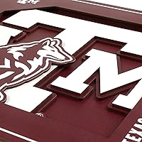 Vista 4 de YouTheFan NCAA Texas A&M Aggies - Arte de pared de la serie de logotipos 3D - 12x12 pulgadas