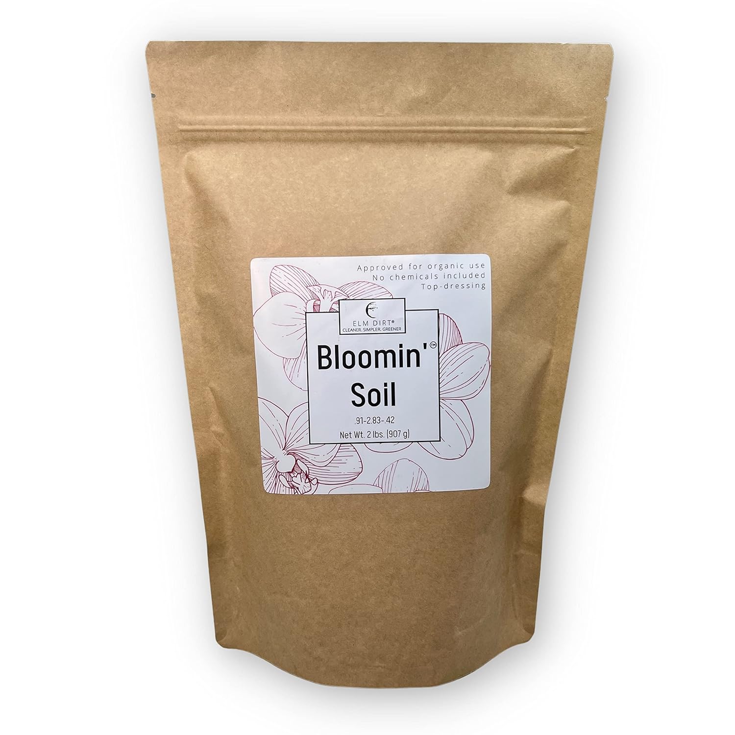 Elm Dirt Plant Food Bundle - Bloom Juice Liquid Fertilizer & Blooming Soil for Vegetables and Fruits - Organic Bloom Booster & Soil Fertilizer for All Plants Contains Plant Probiotic & Micronutrients